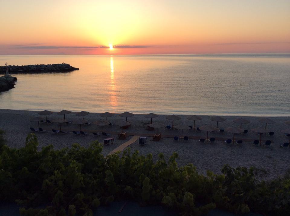 Hotel Manthos Blue Agios Ioannis  Bagian luar foto