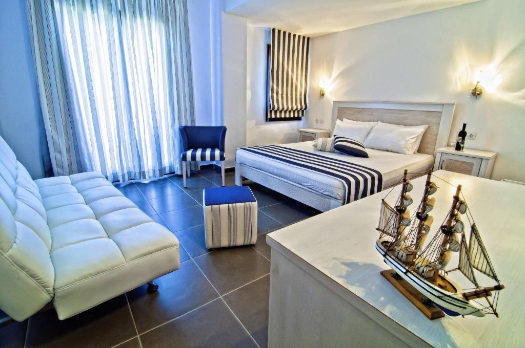 Hotel Manthos Blue Agios Ioannis  Bagian luar foto